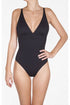 Shan Intemporel PLUNGING V NECK ONE PIECE